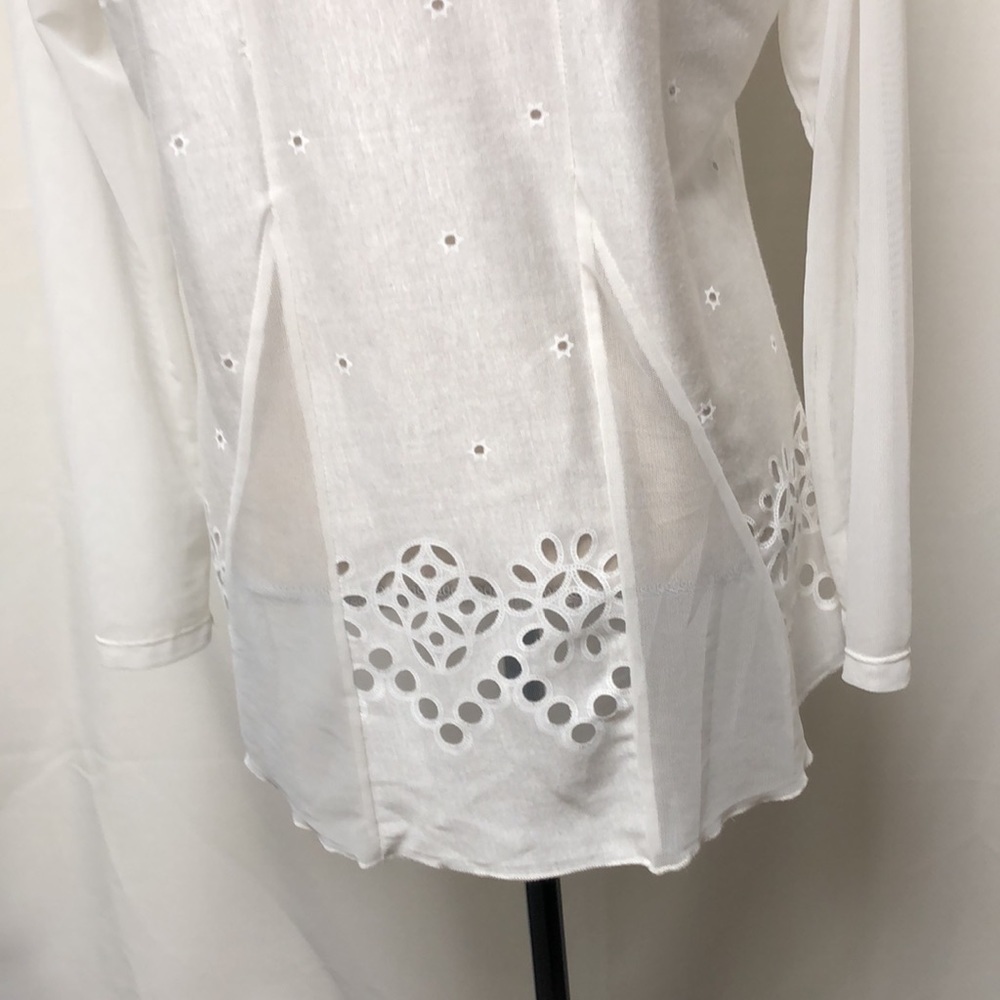 Ness Blouse with shear inserts - Picture 7 of 12